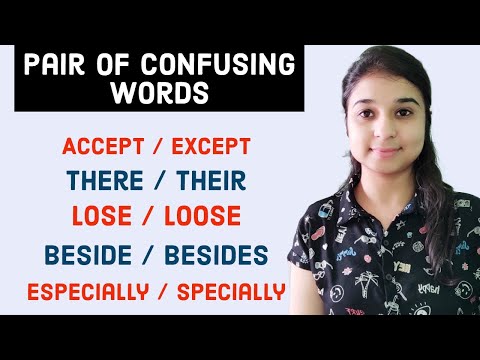 Common Confusing Words | Pair Of Words That Often Makes Us Confused | Misused words