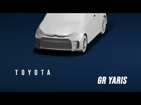 Toyota Yaris GR - How to 3D Modelling with Blender