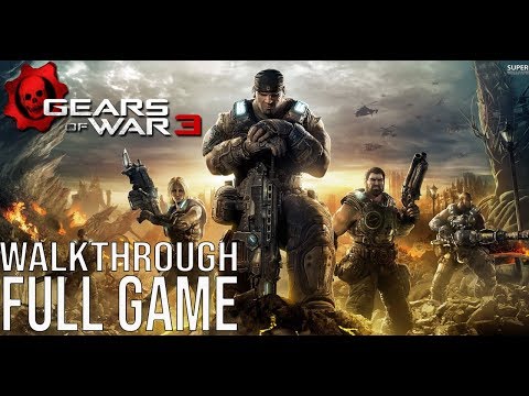 Gears of War 3 Full Game Walkthrough - No Commentary (#GearsofWar3 Full Game) GoW 3 Walkthrough 2019