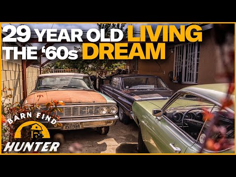 29 Year old LIVING the '60s DREAM in 2024: Resurrecting Rare Fords | Barn Find hunter