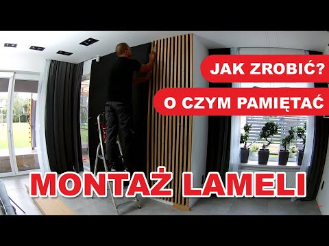 🔨 Montaż lameli drewnianych - Jak samodzielnie zrobić?