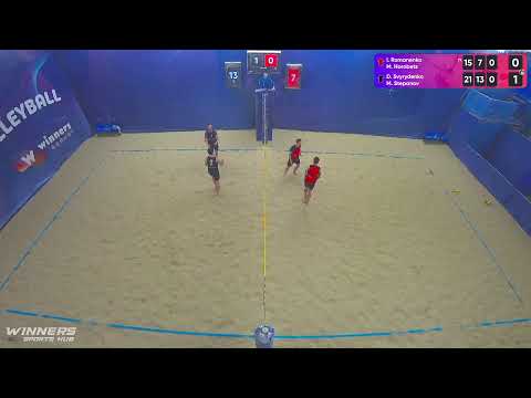 12:50 I. Romanenko / M. Horobets - D. Svyrydenko / M. Stepanov 09.03.2023 | Winners Beach Volleyball