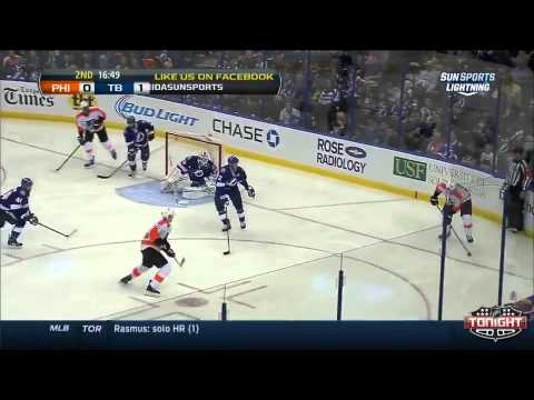 Philadelphia Flyers at Tampa Bay Lightning   04\10\2014