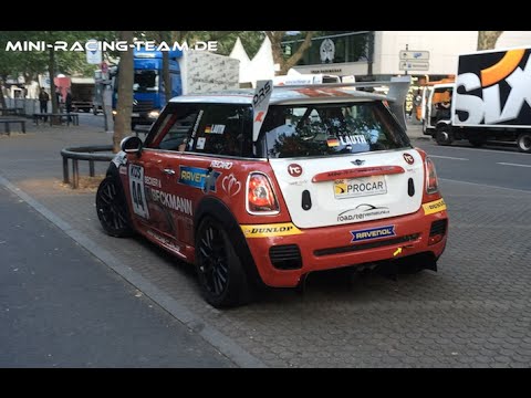 MINI Challenge JCW Cooper 44 - Exhaust - Auspuff Sound Kudamm BERLIN