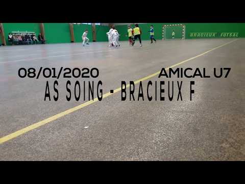 (2019 2020) AS Soing - Bracieux F (Amical U7) 08 01 2020