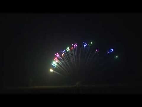 R19006  19 shots multicolor mine: red, green, blue, yellow, purple, peachblow, lemon (Z)  1,2"