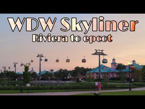 Walt Disney World Skyliner - Riviera to Epcot