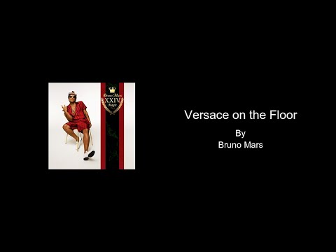 Versace on the Floor by Bruno Mars - Karaoke with BACKING VOCALS