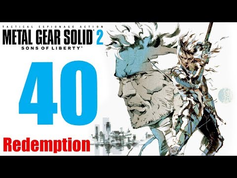 Metal Gear Solid 2 HD: The Redemption Run pt40 - Harrier Boss Fight!