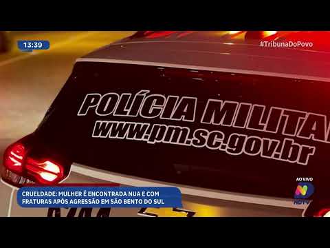 Mulher é encontrada ferida após agressão em São Bento do Sul