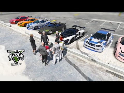 BALAP LIAR MELEWATI JALAN SEMPIT DI TENGAH KOTA !! GTA 5 ROLEPLAY