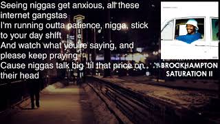 BROCKHAMPTON - CHICK - Lyrics [HD&amp;HQ]