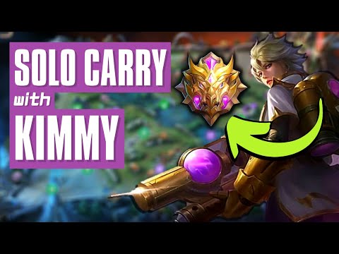 How To Solo Carry With Kimmy? (Kimmy Guide MLBB)