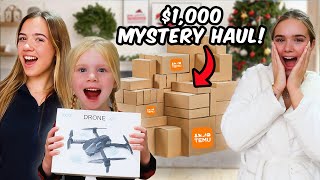 UNBOXING a £1000 CHRISTMAS Temu PALLET!