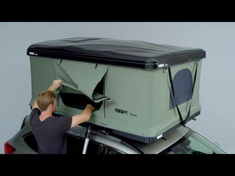 Thule Tepui HyBox Installation of rooftop tent