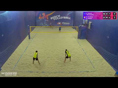 12:50 A. Zabuha / I. Romanenko - M. Horobets / M. Kyselov 21.05.2023 | Winners Beach Volleyball