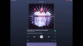 blue (da ba de) - gabry ponte ice pop radio Eiffel 65, gabry ponte