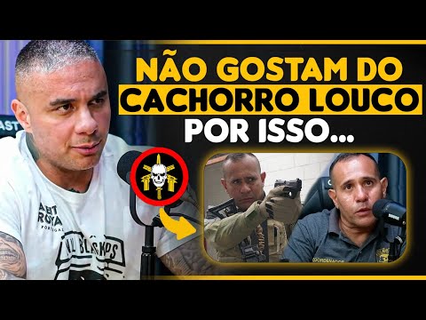 FALAM MAL DO CACHORRO LOUCO PORQUE... | SGT BRITTO - CATIANO & CAVEIRA BOPE RJ | CopCast