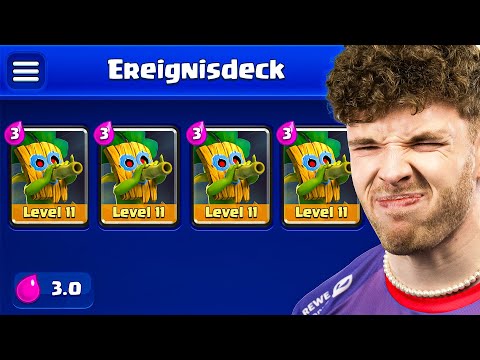 😱🤯4 CARD DECK is BACK… (June Update) | Clash Royale German