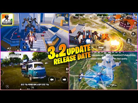 😱 OMG !! 3.2 UPDATE WITH NEW MECHA FUSION MODE IS HERE || BGMI CONFIRM RELEASE  DATE & TOP FEATURES