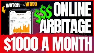 How A Beginner Can Make $1000 A Month With Amazon Online Arbitrage