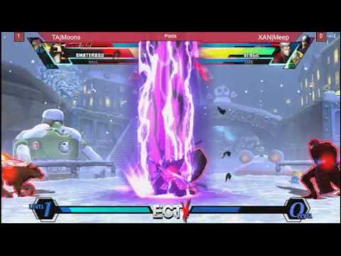 East Coast Throwdown 5:  Ultimate Marvel VS Capcom 3 TA Moons vs Xan Meep
