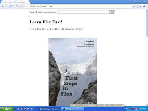 First Steps In Flex Actionscript