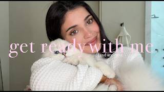 get ready with me (and my cats!)