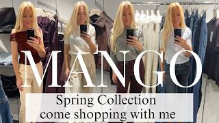 MANGO SPRING SHOPPING HAUL TRY ON COME SHOPPING WITH ME TO MANGO