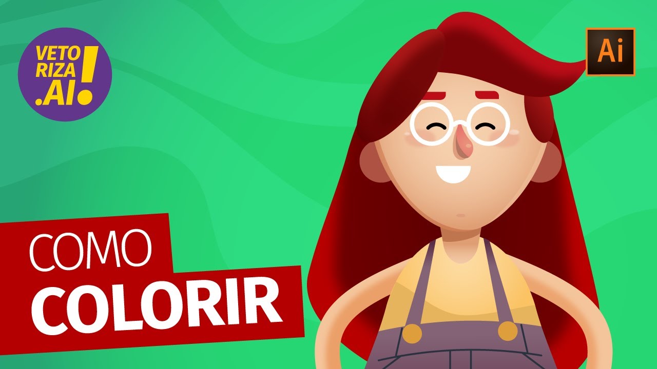 Como COLORIR no ILLUSTRATOR