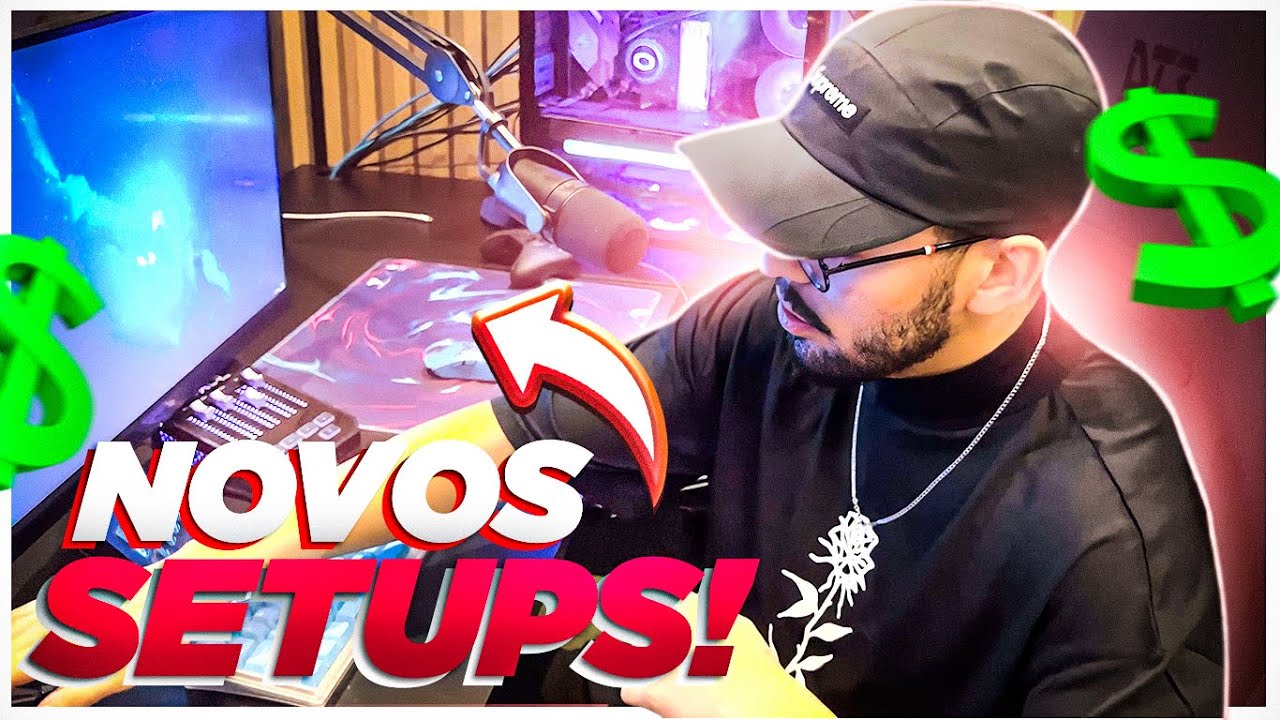 os NOVOS SETUPS da TROPA DO BENSA 🔥(quanto custa?)