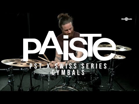 Paiste PST X Swiss Series | Gear4music demo