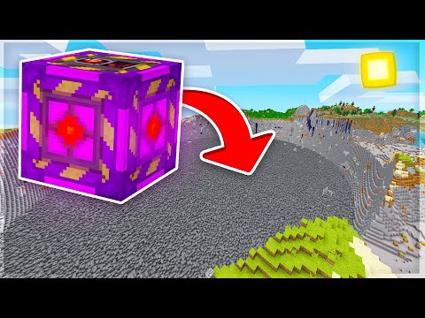 SUPER TNT DESTROYED MY MINECRAFT WORLD ITA!