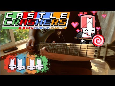 Flutey (World Map Theme) - Castle Crashers METAL GUITAR COVER || MaximumGuitar