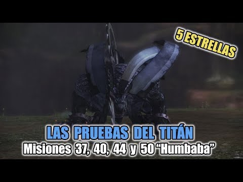 Los desafíos del Titán sexto recorrido │Misiones 37, 40, 44 y 50 “Humbaba”│Guía Final Fantasy XIII