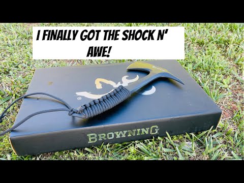 The Browning Shock N’ Awe Tomahawk has me in awe!