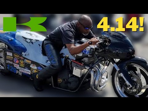 World’s FASTEST NITROUS KAWASAKI Breaks Record!