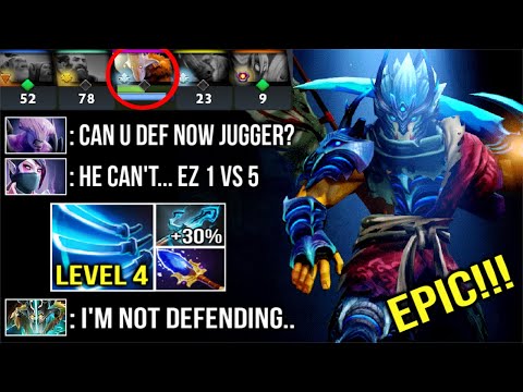MEGACREEPS All Team Death EPIC "LEVEL 4" Omnislash Trident Juggernaut Crazy Backdoor Comeback Dota 2