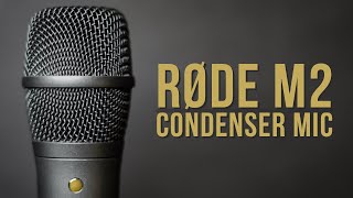 Video thumbnail for Rode M2 Handheld Condenser Microphone Review / Test by Audio Hotline