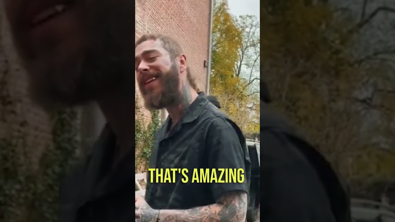 Post Malone Hell Ya Man Congratulations Translation | Caring Dude