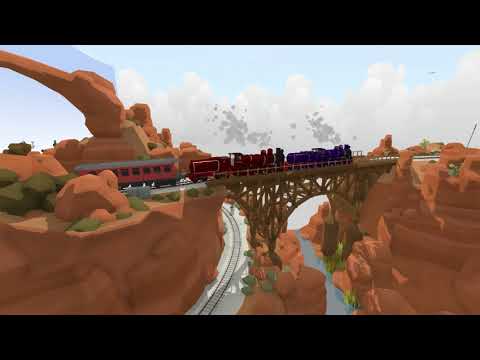 Rolling Line Ep. 42 - Santa Fe layout - Charlotte and Renee's American Adventure