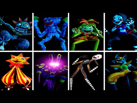 ALL SUNDROP and MOONDROP Mods Compilation! – FNAF Security Breach