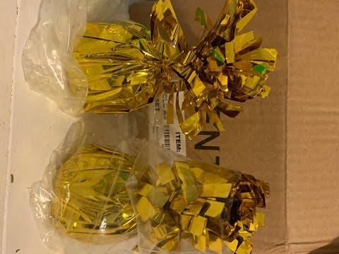 Srenta Gold Balloon Weights, Heavy Balloon Weight Pack of 12 Metallic Foil Weights for Balloo Review