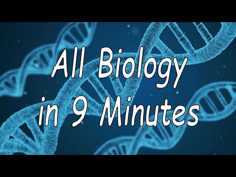 All of Biology in 9 minutes