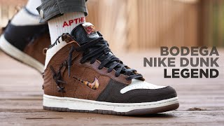 Download lagu BODEGA x NIKE DUNK HIGH SP LEGEND Review, Unboxing & On Feet mp3