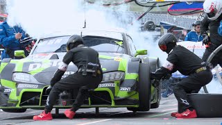 【緊迫のタイヤ交換 デロイトトムス スープラ アレジ🇫🇷→笹原🎋】SUPERGT  オートポリス  2024.10.20