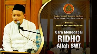 Download lagu KH Abdullah Saad 'Menggapai Ridho Alloh SWT' mp3