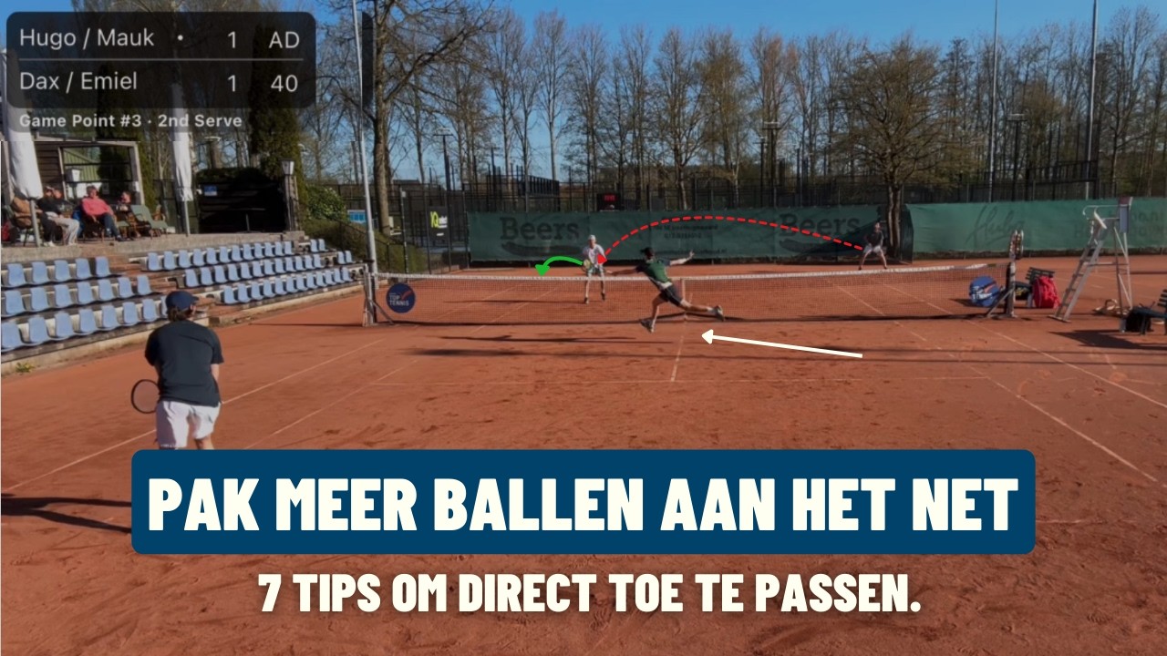 7 tactische net-tips voor het dubbelspel