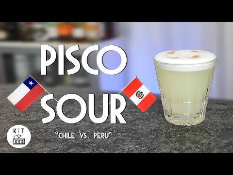 Pisco Sour - Den südamerikanischen Cocktail Klassiker ganz einfach selbst machen