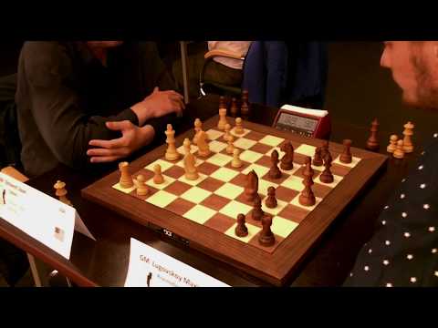 GM Jaan Ehlvest - GM Maxim Lugovskoy, Rapid chess, French defence